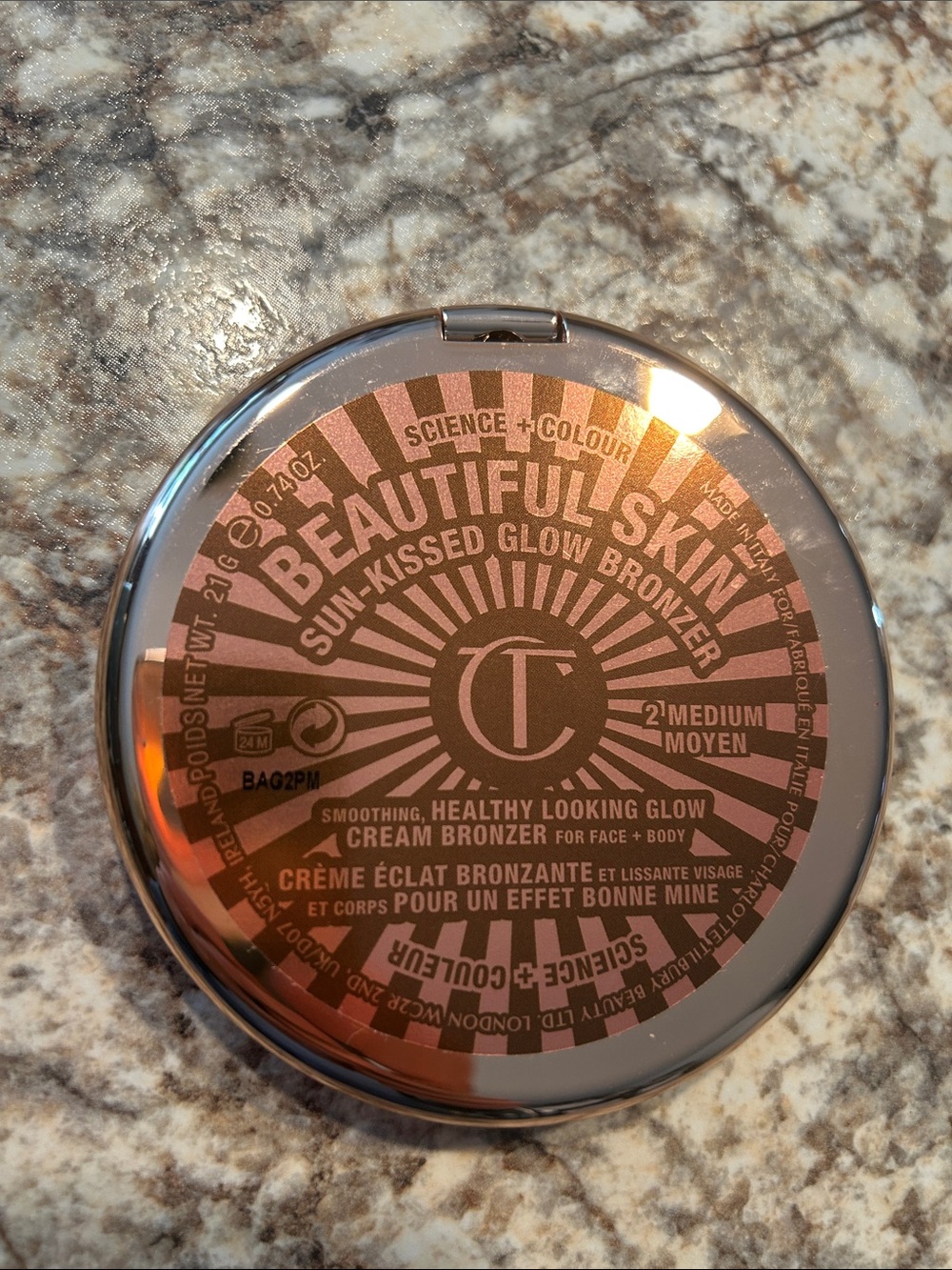 Charlotte Tilbury Beautiful Skin Sun-Kissed Glow Bronzer - Medium